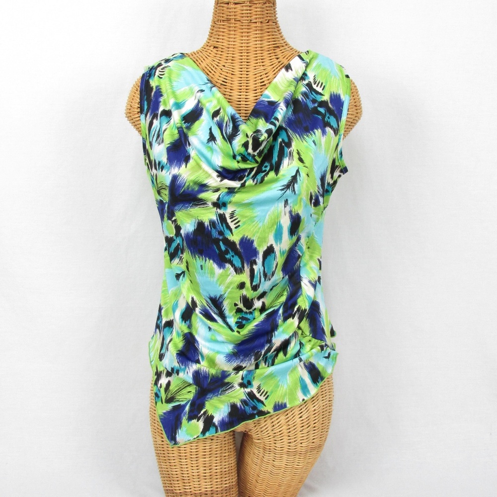New Directions Petite Women's Blouse Top Size PM